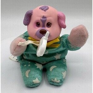 Vintage 1992 Hasbro Puppy Surprise Sleep N Surprise Teal Green It's A Girl